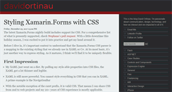 Desktop Screenshot of davidortinau.com