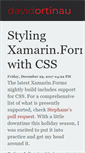 Mobile Screenshot of davidortinau.com