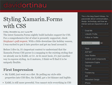 Tablet Screenshot of davidortinau.com